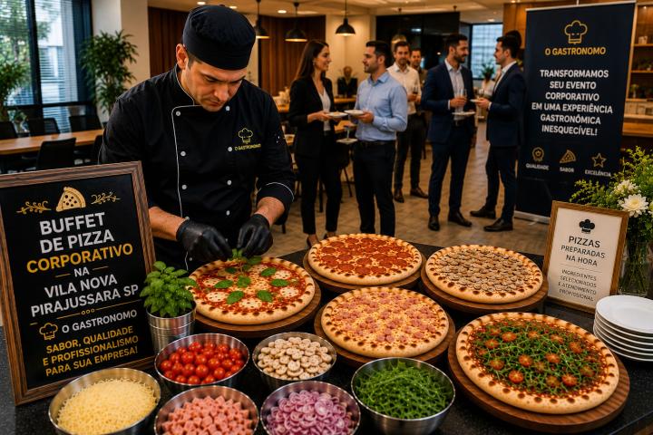 [Buffet de Pizza Corporativo na Vila Nova Pirajussara SP]