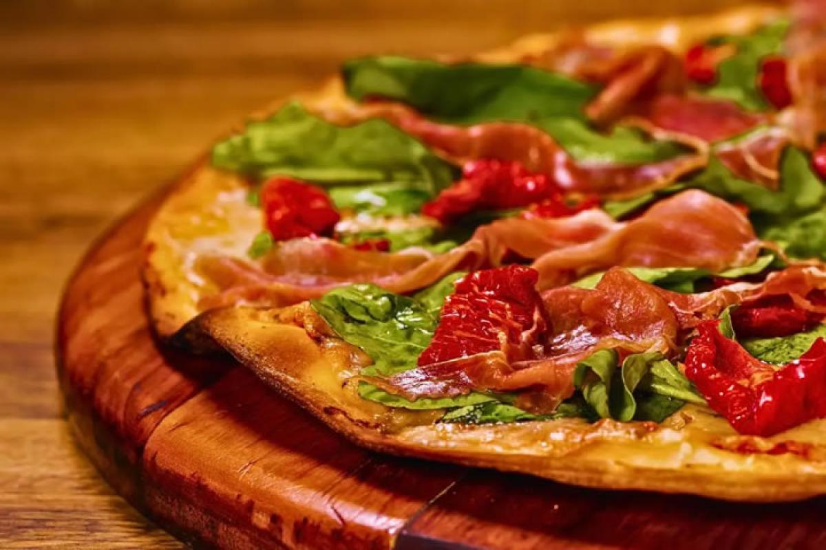 [Pizza de Tomate Seco com Rúcula – Frescor, Equilíbrio e Sabor Gourmet]