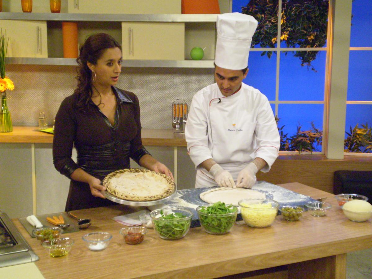 [Chef Moises Costa Ensina a Pizza Integral na TV Gazeta]