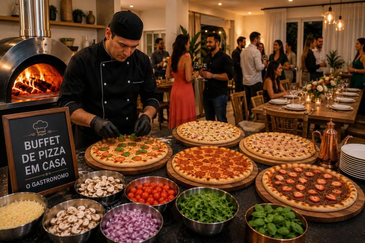 [Buffet de Pizza em Casa no Parque Regina SP]