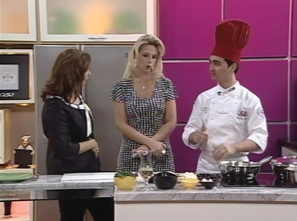 [Chef Moises Costa na TV Ensinando Risoto de Rúcula]