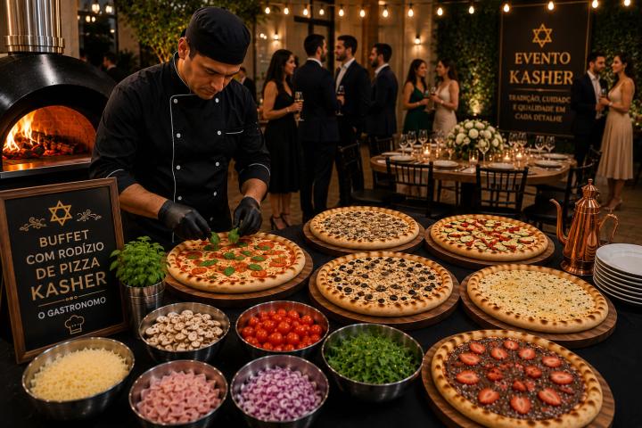 [Buffet com Rodízio de Pizza Kasher em Sumaré São Paulo SP]