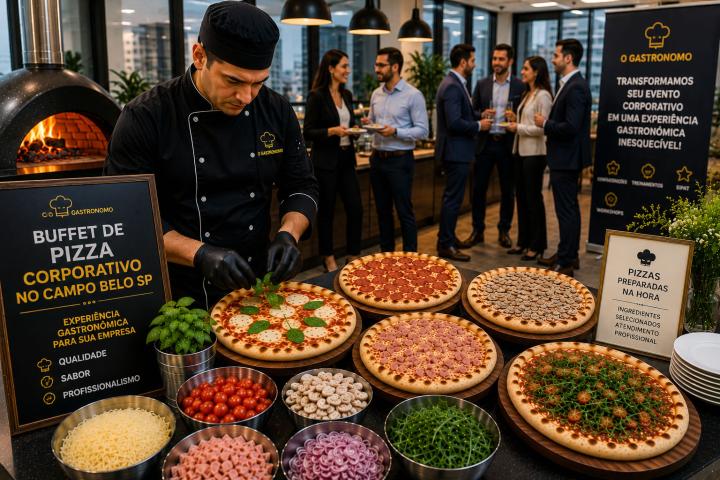 [Buffet de Pizza Corporativo no Campo Belo SP]