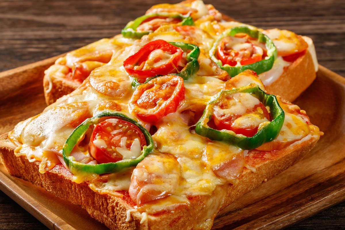 [Pizza de Pão de Forma]