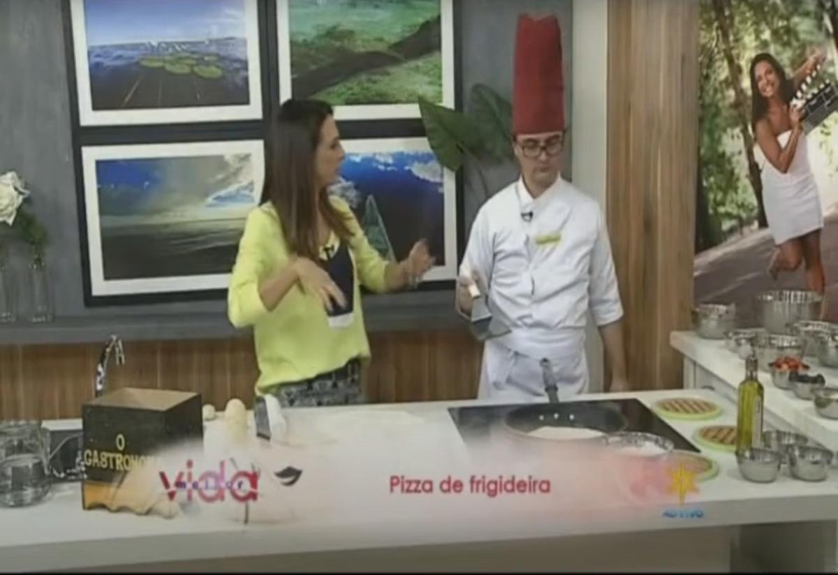 [Chef Moises Celebra o Dia da Pizza na Tv Rede Vida]