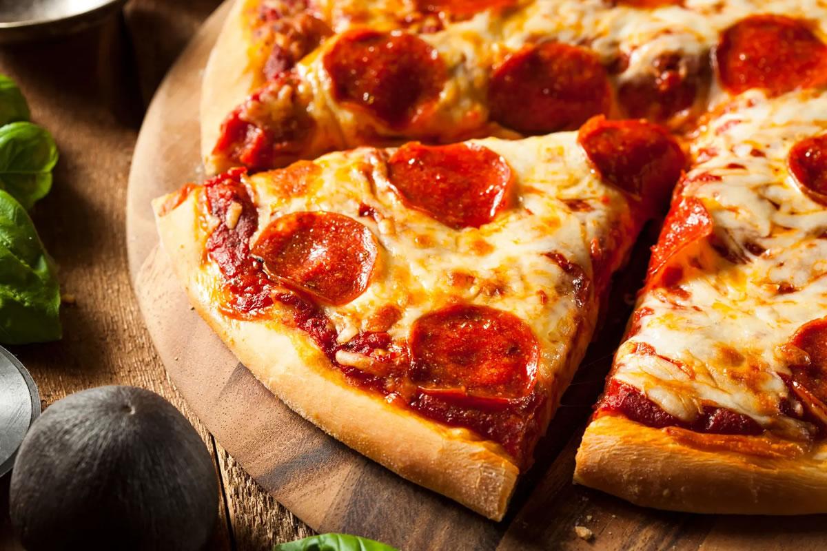 [Pizza Caseira de Pepperoni]