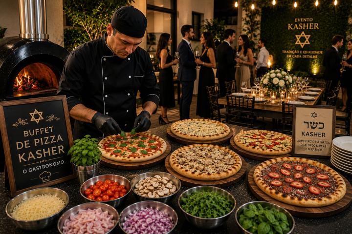 [Buffet de Pizza Kasher no Pacaembu São Paulo SP]