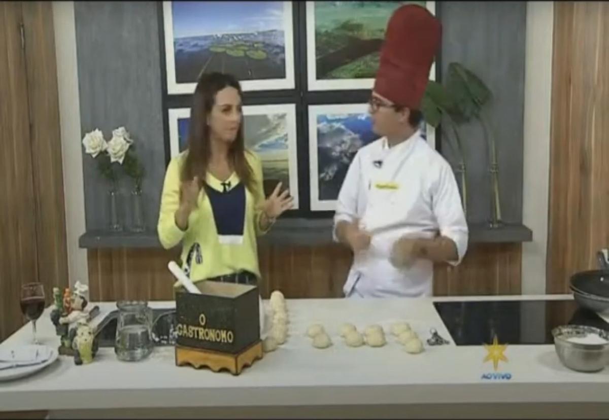 [Chef Moises na TV Rede Vida ensina Pizza na Frigideira 1°P]